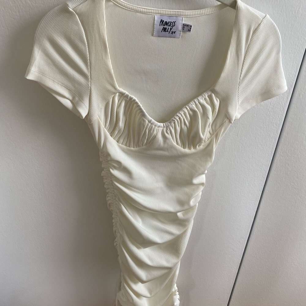 Princess Polly white mini dress